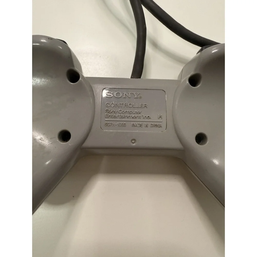 🎮 Original Sony PlayStation‎ Controller SCPH-1080 – Gray – Untested. (A4)